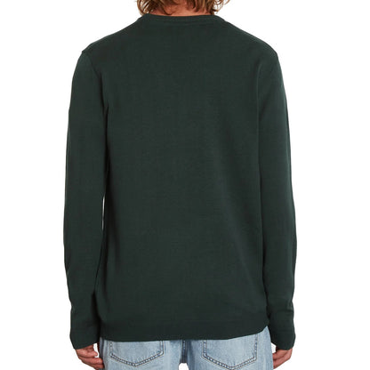 Maglioni Uomo Volcom - Uperstand Sweater - Verde