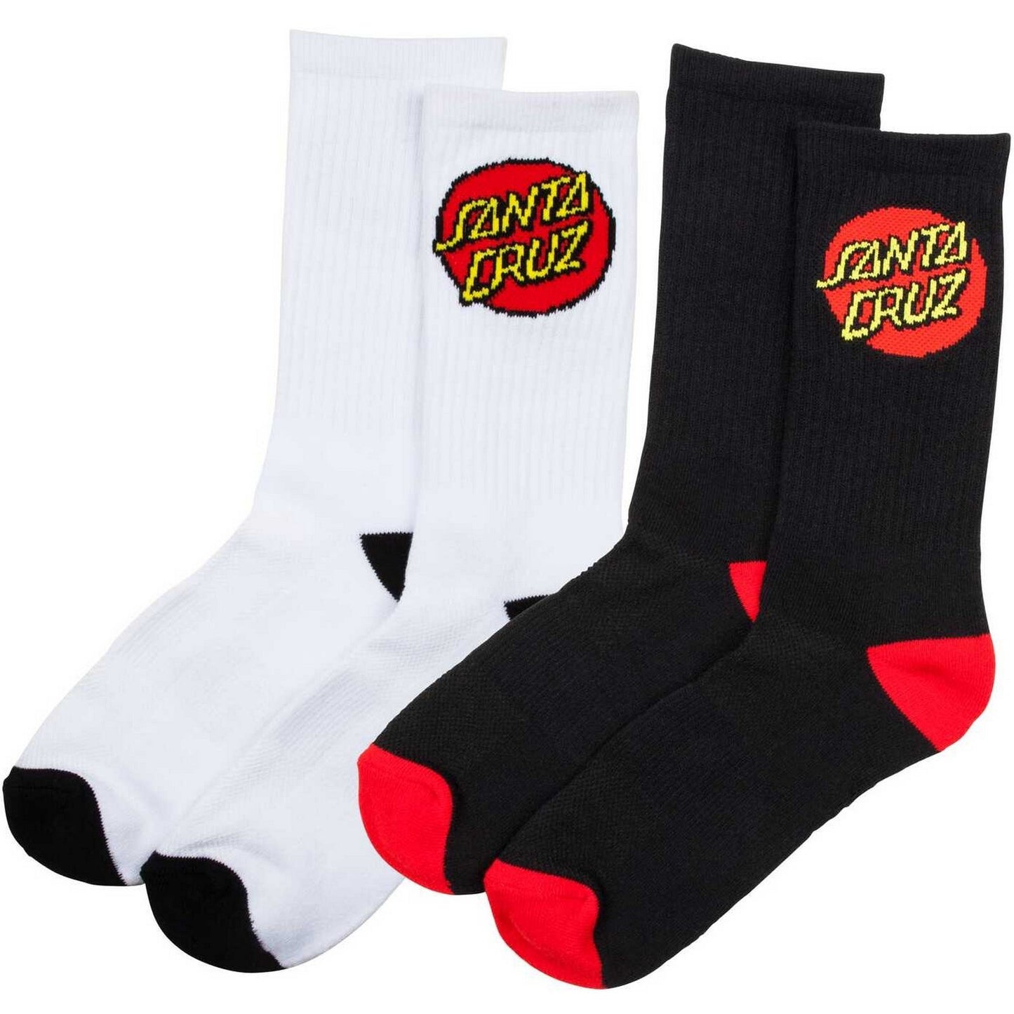 Calze Uomo Santa Cruz - Classic Dot Sock (2 Pack) - Multicolore