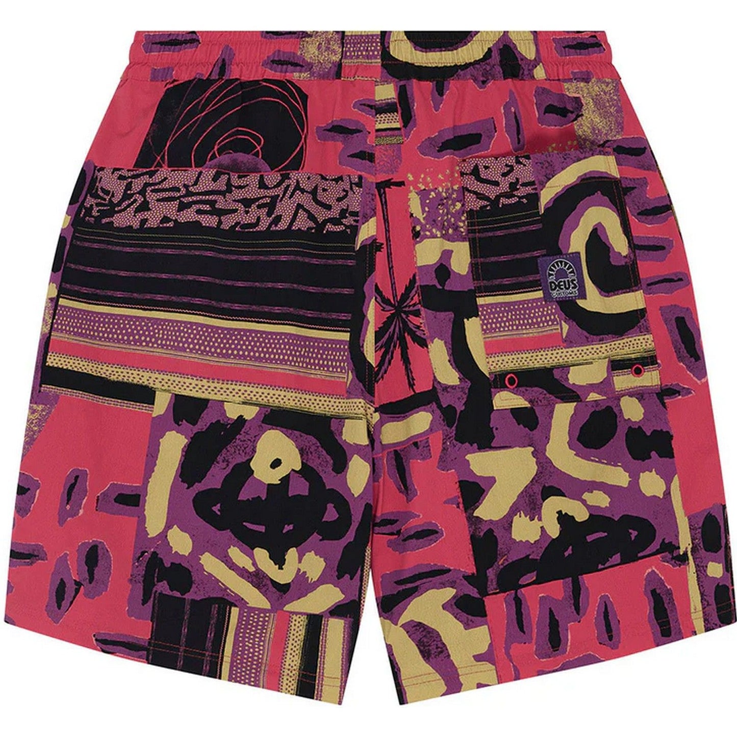 Pantaloncini e calzoncini Uomo Deus Ex Machina - Freamon Swim Short - Rosso