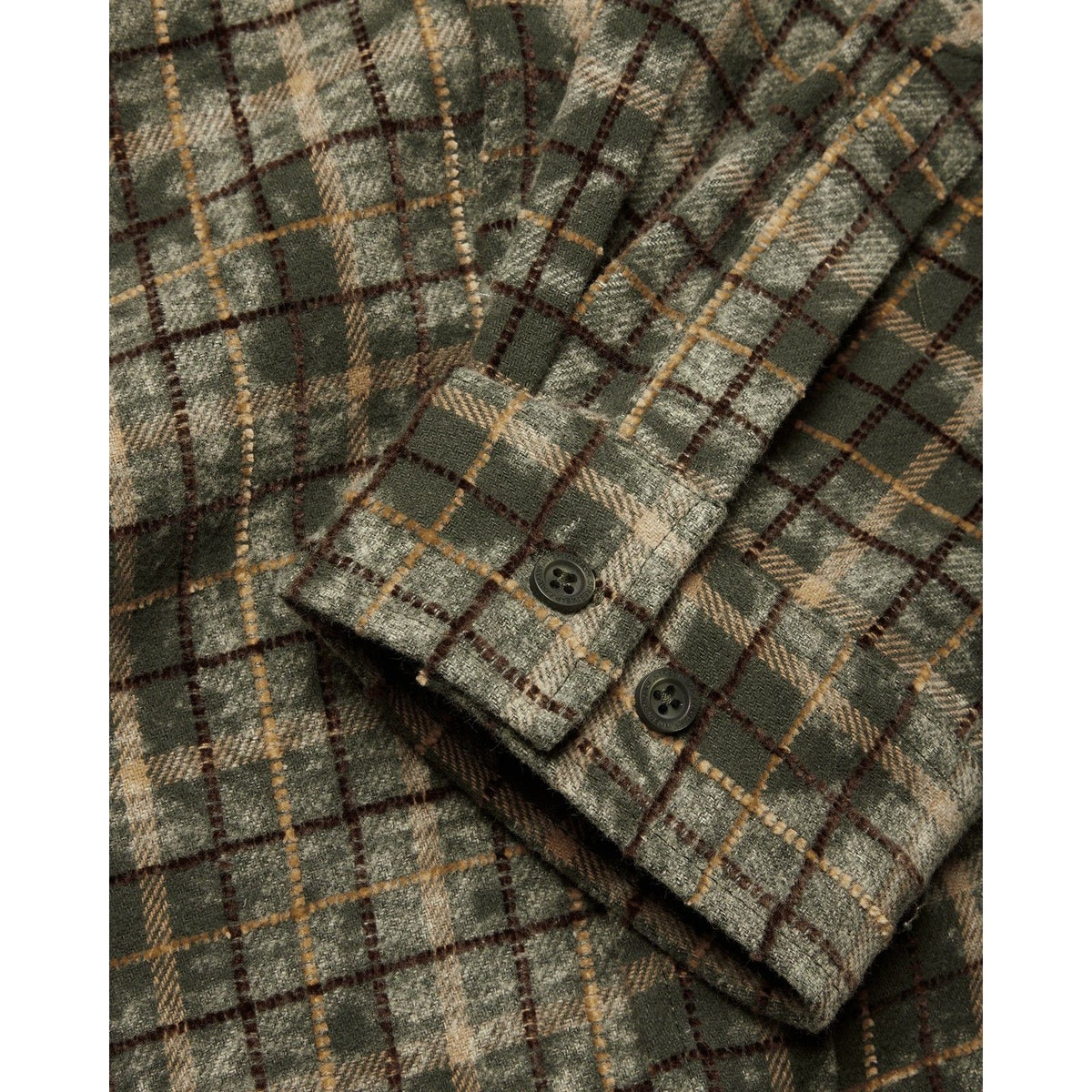 Camicie casual Uomo Woodbird - WBJong Wash Check Shirt - Verde