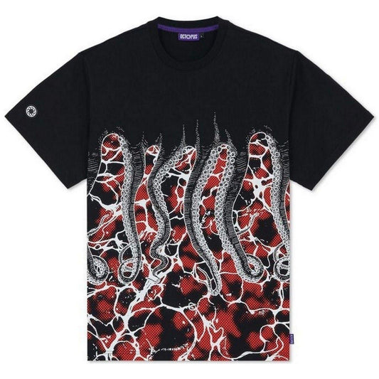 T-shirt Uomo Octopus - Octopus Marble Tee - Nero