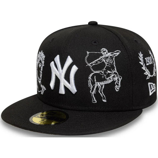 Cappellini da baseball Unisex New Era - Mlb Mythical 59Fifty Neyyan - Nero
