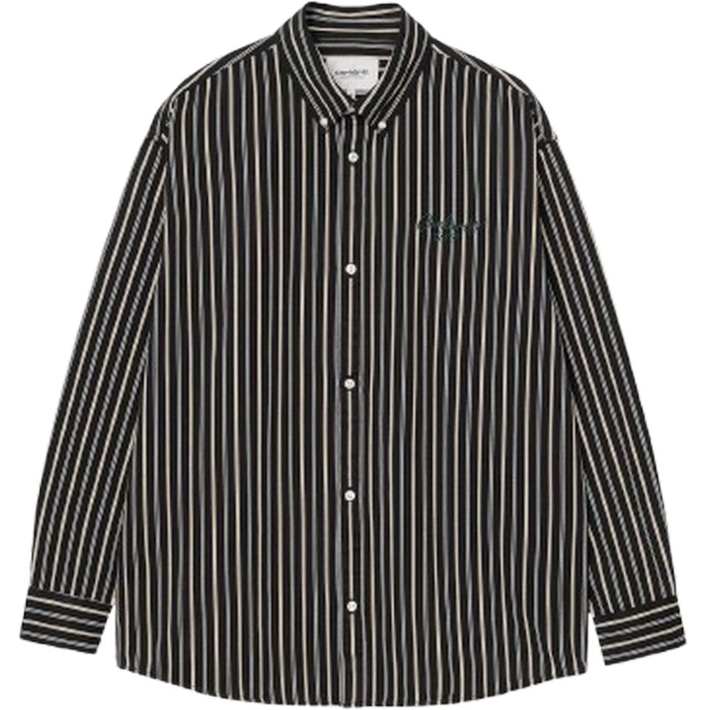 Camicie casual Uomo Carhartt Wip - L/S Palance Shirt - Nero