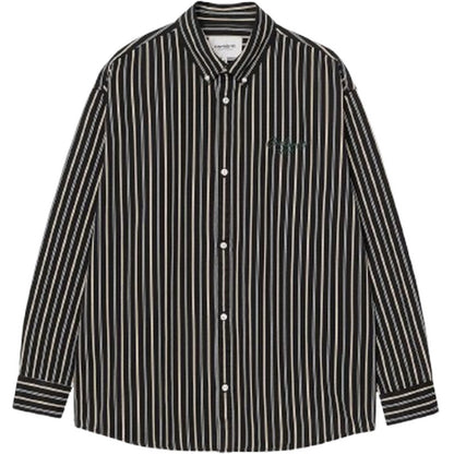 Camicie casual Uomo Carhartt Wip - L/S Palance Shirt - Nero