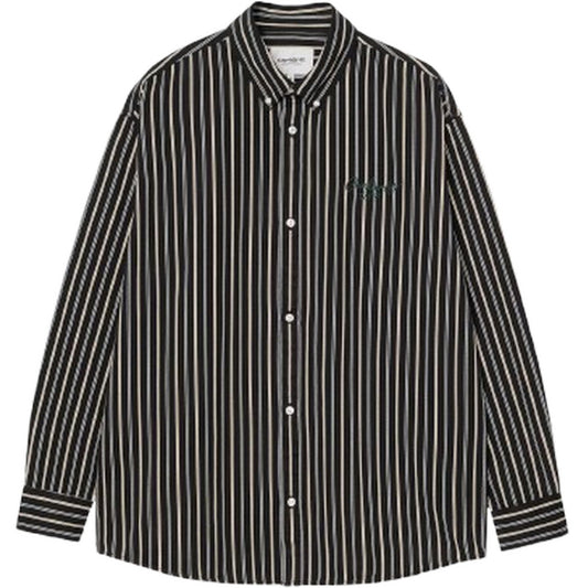 Camicie casual Uomo Carhartt Wip - L/S Palance Shirt - Nero