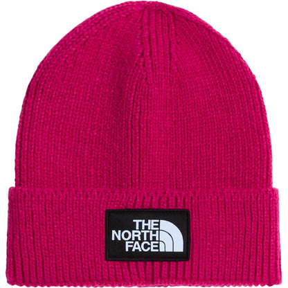 Berretti in maglia Unisex The North Face - Tnf Logo Box Cuffed Beanie - Viola