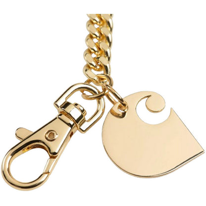 Uomo Unisex Carhartt Wip - Cuban Link Keychain - Oro