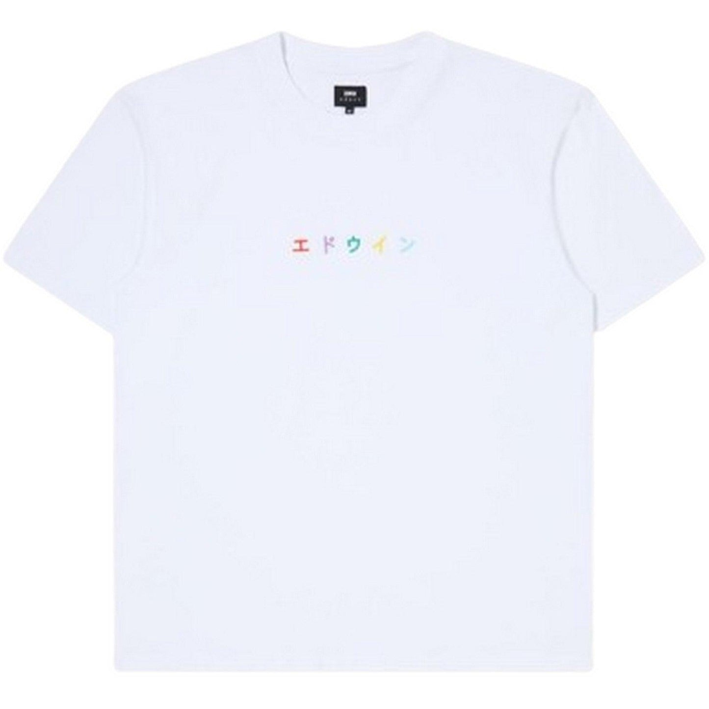 T-shirt Uomo Edwin - Katakana Embroidery Ts - Bianco