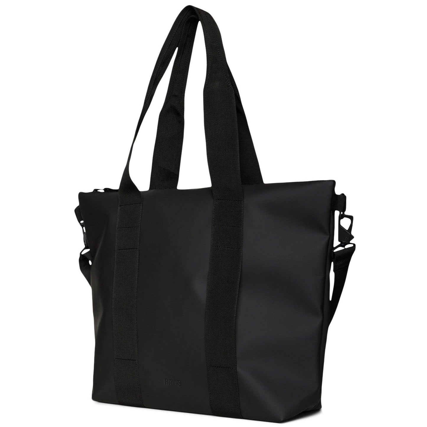 Borse a spalla Unisex Rains - Tote Bag Mini W3 - Nero