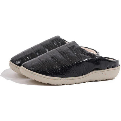 Pantofole Unisex Subu - Sandalo Subu Re Crocodile - Nero