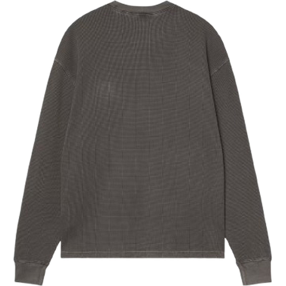 T-shirt Uomo Carhartt Wip - L/S Vista Waffle T-Shirt - Nero
