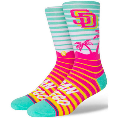 Calze Unisex Stance - Padres Cc Crew - Verde