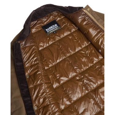 Kurtki męskie Barbour International – Workers Wax – Beżowy