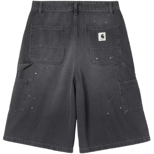 Pantaloncini Donna Carhartt Wip - W' Nixon Double Knee Short - Nero