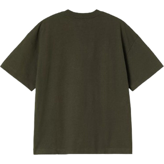 T-shirt Uomo Carhartt Wip - S/S Work Pocket T-Shirt - Verde