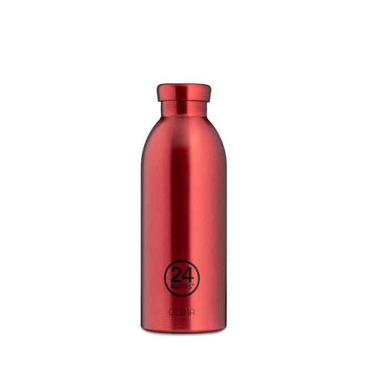 Thermos per bibite Unisex 24bottles - Clima Bottle 050 Chianti Red - Rosso