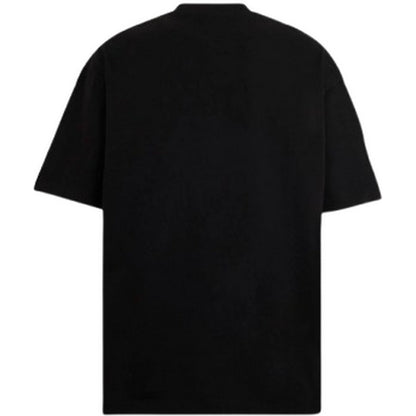 T-shirt Uomo Phobia - Black T-Shirt With Front Glow In The Dark Mouth Pr - Nero