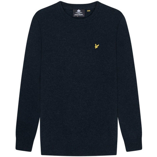 Maglioni Uomo Lyle & Scott - Crew Neck Lambswool Blend Jump - Blu
