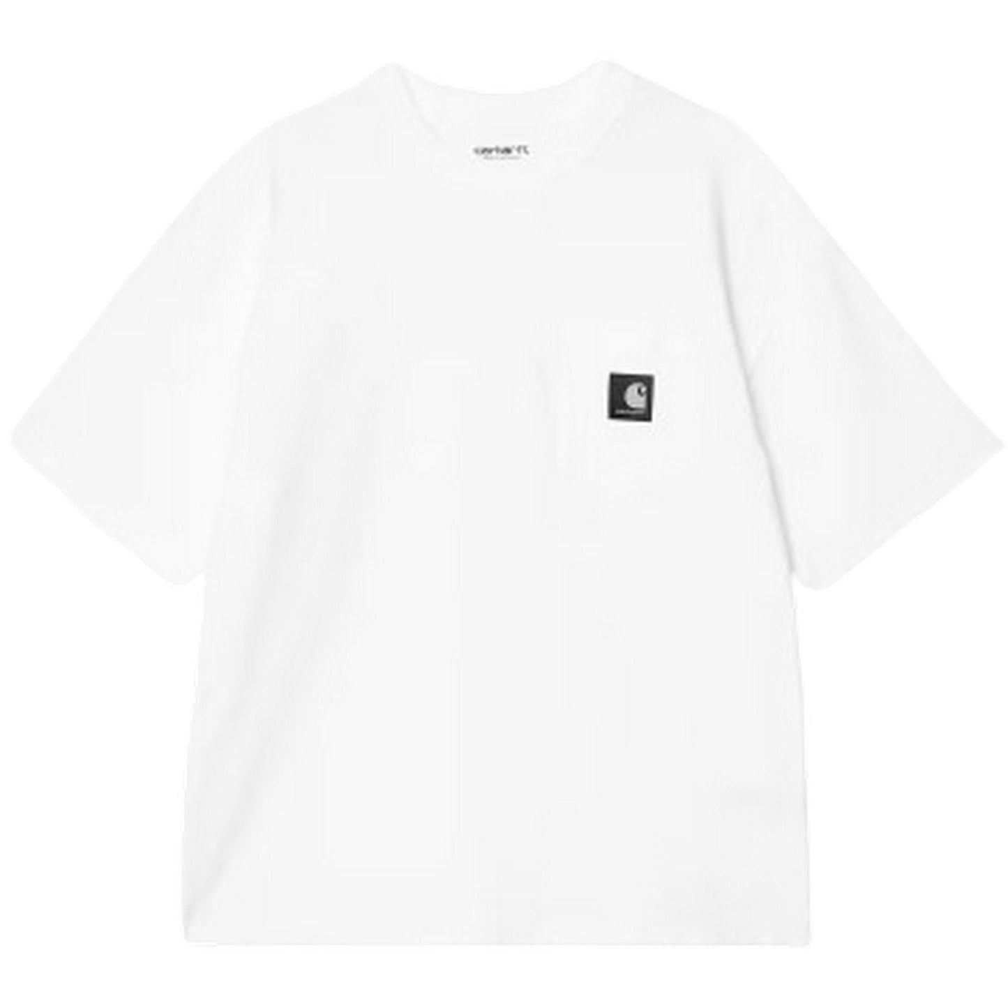 T-shirt Uomo Carhartt Wip - S/S OG Loose Pocket T-Shirt - Bianco
