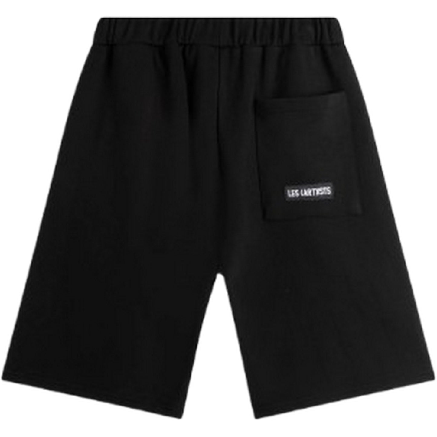 Bermuda Uomo Les Artists - Sweatshort Embroidery - Nero