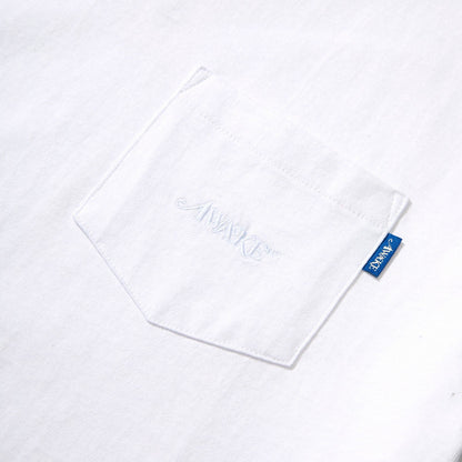 T-shirt Uomo Awake - Pocket Tee - Bianco