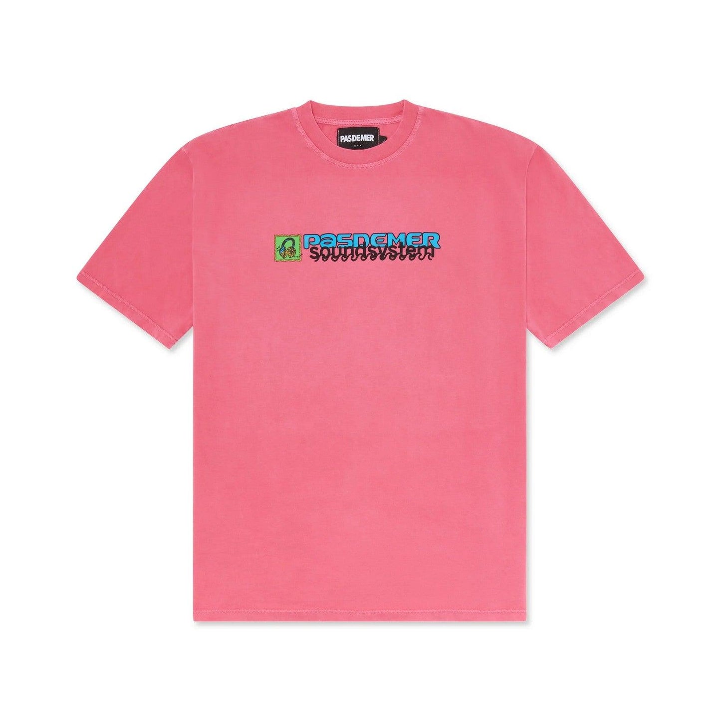 T-shirt Uomo Pas De Mer - Soundsystem T-Shirt - Fucsia