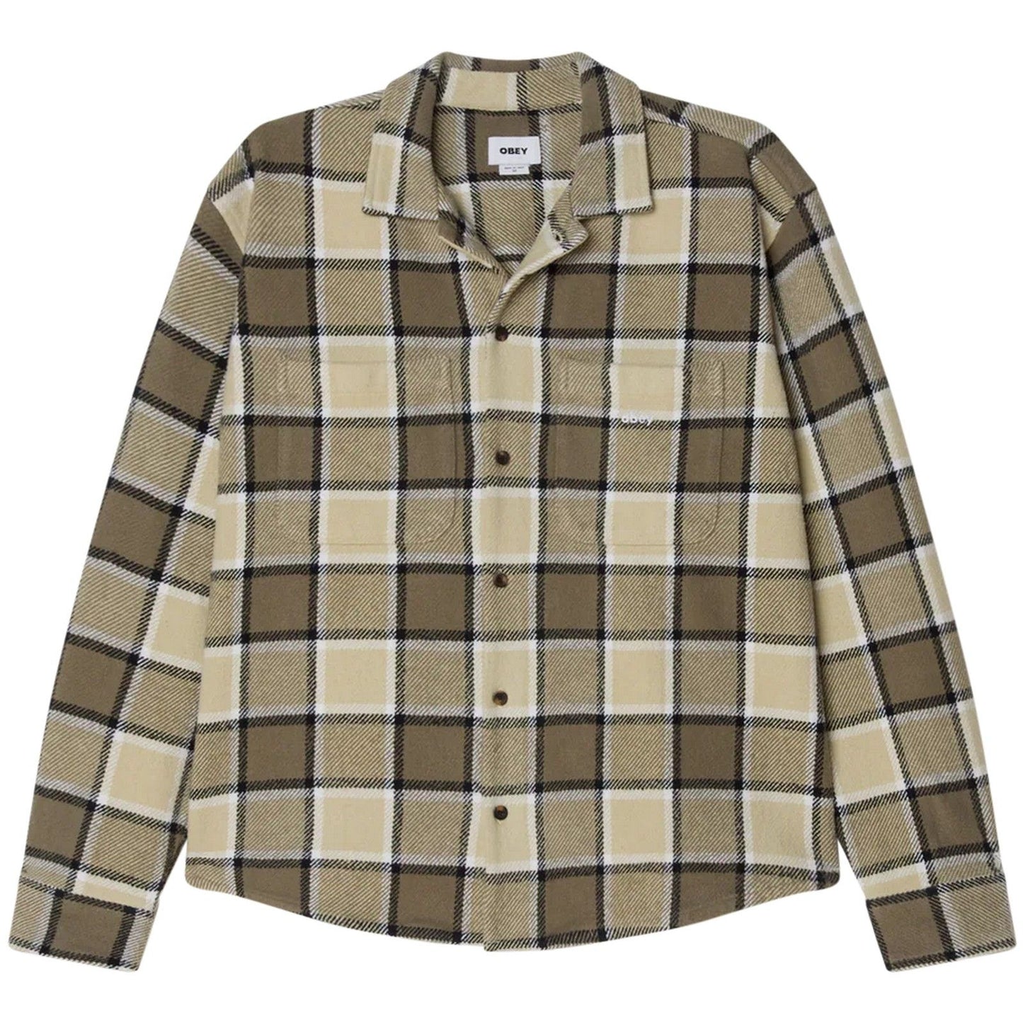 Camicie casual Uomo Obey - Harold Woven - Multicolore