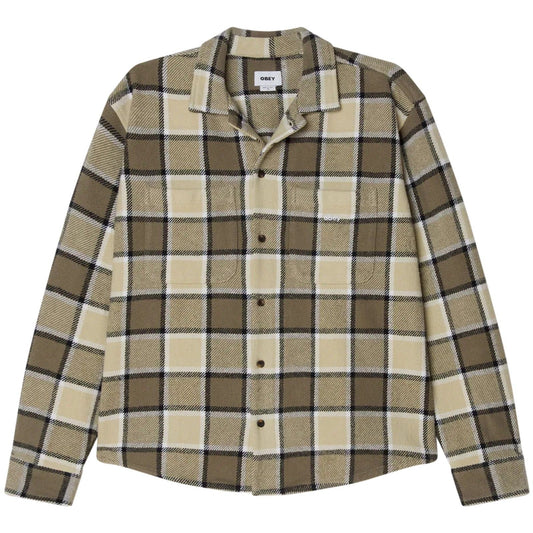 Camicie casual Uomo Obey - Harold Woven - Multicolore