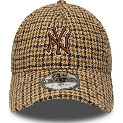 Cappellini da baseball Unisex New Era - Check 9Twenty Af - Marrone