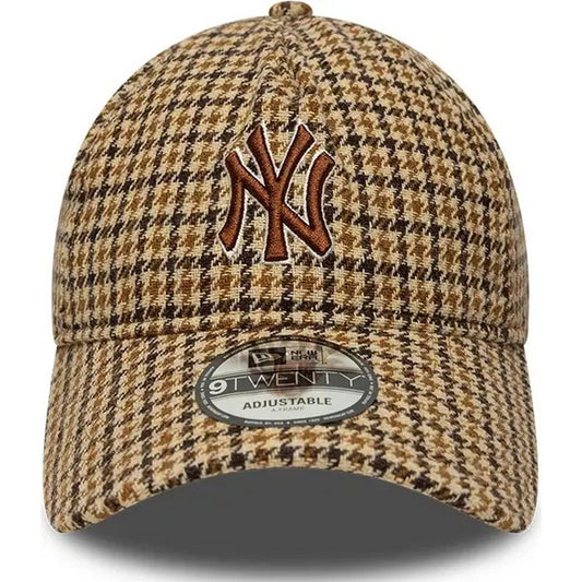 Cappellini da baseball Unisex New Era - Check 9Twenty Af - Marrone