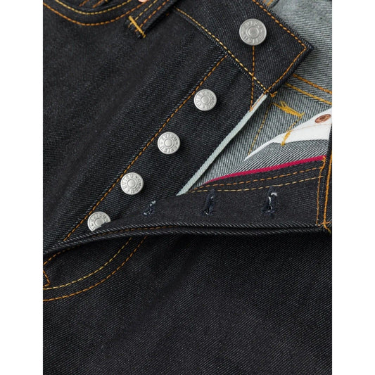 Jeans Uomo Evisu - Ht, Multi Pocket Denim Jeans - Nero