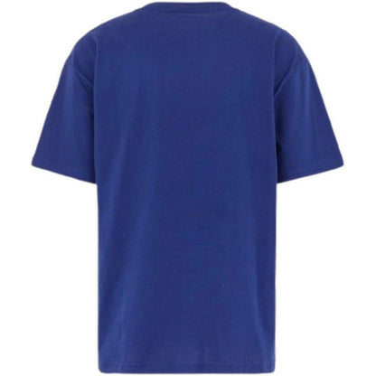 T-shirt Uomo Vision of Super - Blue T-Shirt With Blue Embroidered Logo - Blu