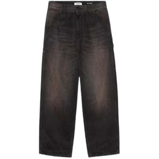 Pantaloni Donna Carhartt Wip - W' Brandon Single Knee Pant - Nero