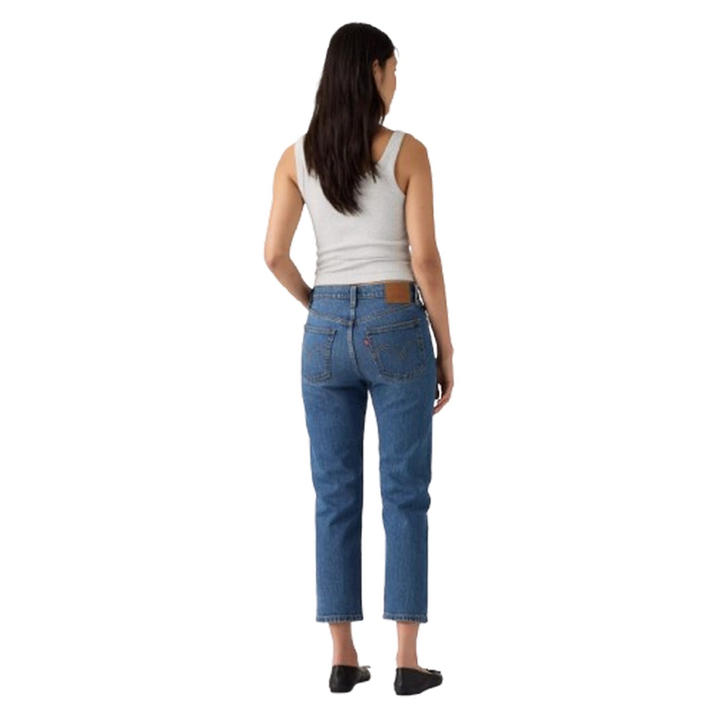 Jeans Donna Levi's - 501 Crop - Blu