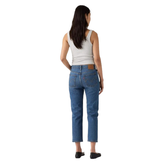 Jeans Donna Levi's - 501 Crop - Blu