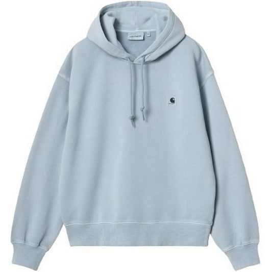 Felpe con cappuccio Donna Carhartt Wip - W' Hooded Nelson Sweatshirt - Celeste