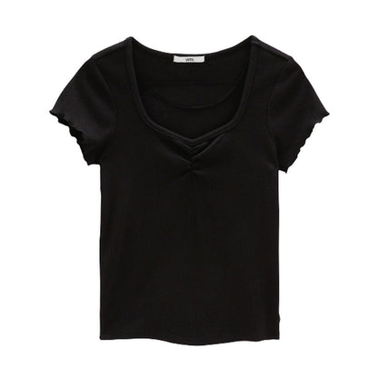 T-shirt Donna Vans - Lydia Top - Nero