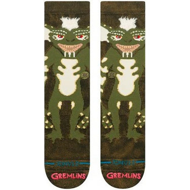 Calze Unisex Stance - Stripe Gremlins Crew - Verde