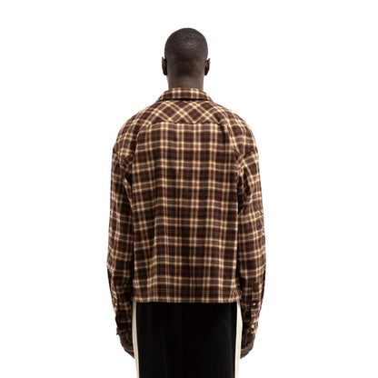 Camicie casual Uomo Reternity - Somewhere Somehow Flannel Shirt - Marrone