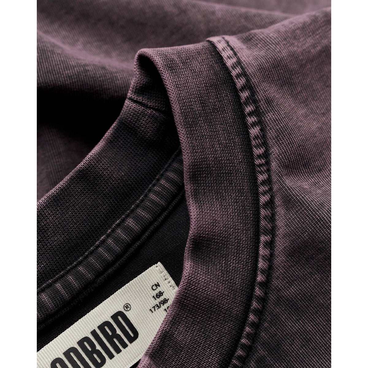 T-shirt Uomo Woodbird - WBBeam Tinted Tee - Viola