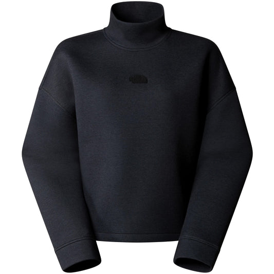 Felpe senza cappuccio Donna The North Face - W Mock Neck Relaxed Sweatshirt - Nero