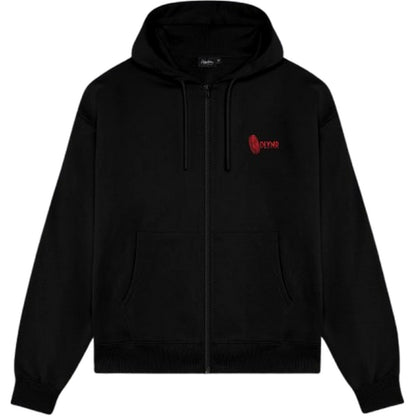 Felpe con cappuccio Uomo Dolly Noire - Corruption Zip Hoodie - Nero