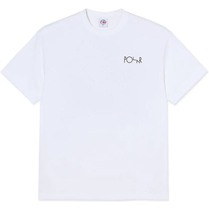 T-shirt Uomo Polar - Fill Logo Tee Märtas Roses - Bianco