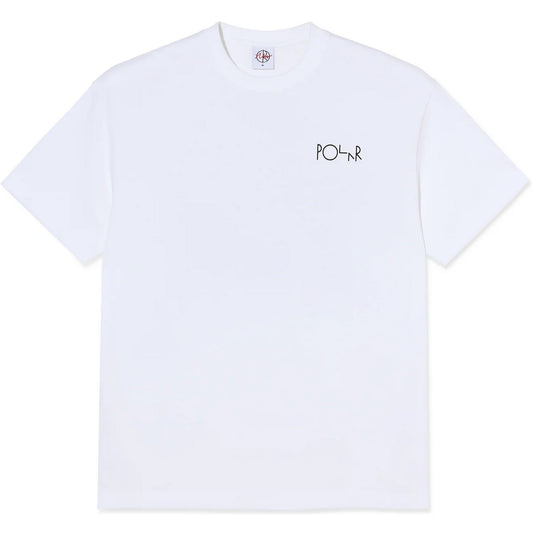T-shirt Uomo Polar - Fill Logo Tee Märtas Roses - Bianco