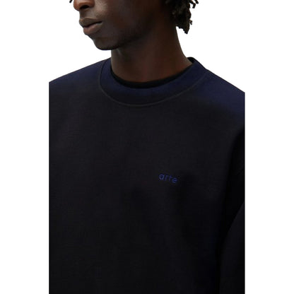 Felpe senza cappuccio Uomo Arte Antwerp - Hand Spray Crewneck - Nero