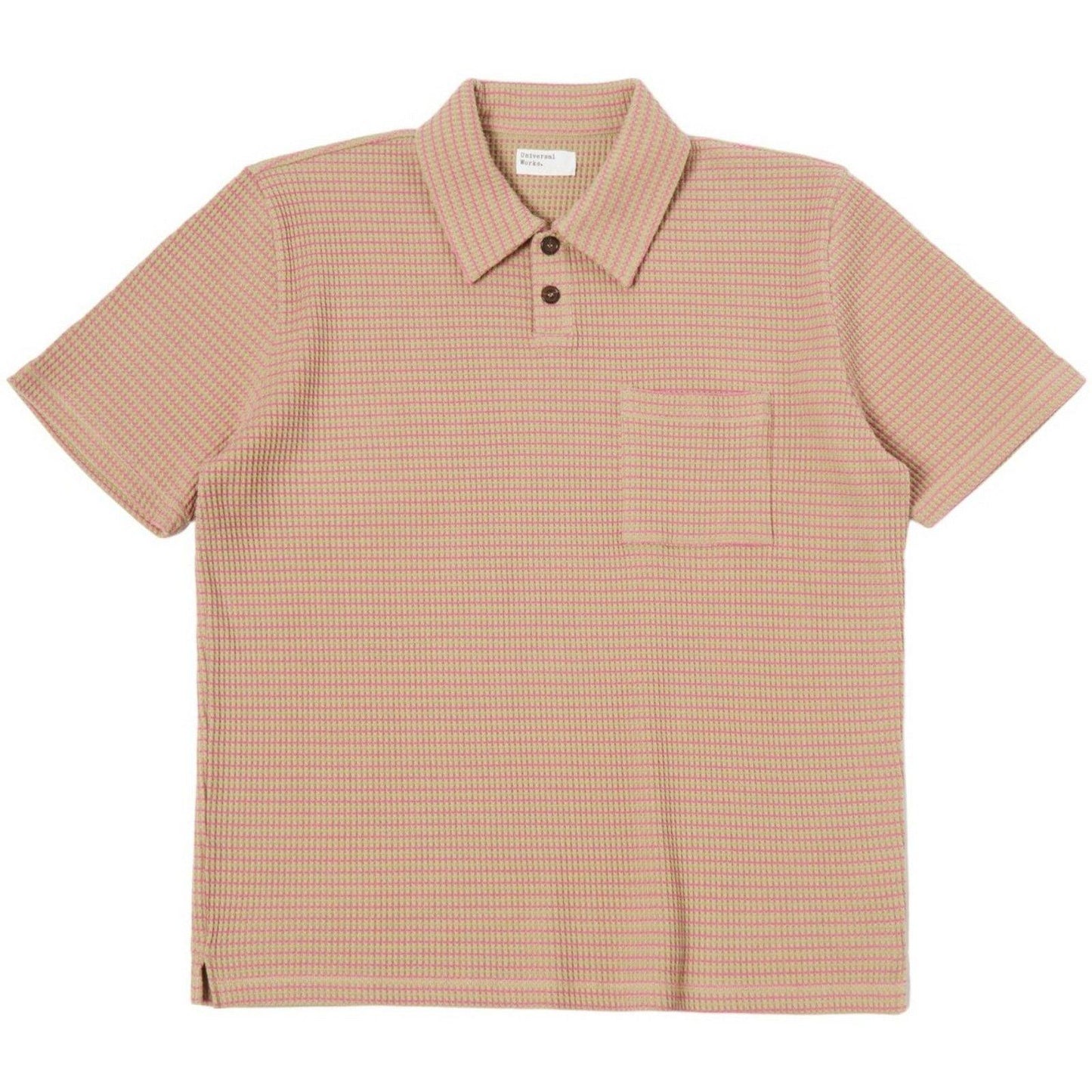 Polo Uomo Universal Works - S/S Newlyn Polo - Beige