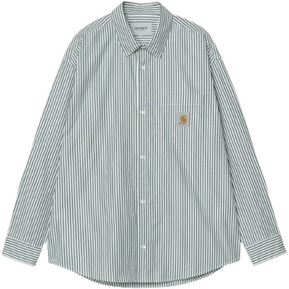 Camicie casual Uomo Carhartt Wip - L/S Daldry Shirt - Verde