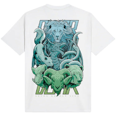 T-shirt Uomo Dolly Noire - 7 Deadly Sins Tee - Bianco