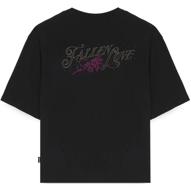 T-shirt Uomo Iuter - Fallen Love Ribbed Tee - Nero