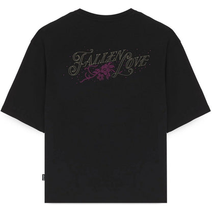 T-shirt Uomo Iuter - Fallen Love Ribbed Tee - Nero